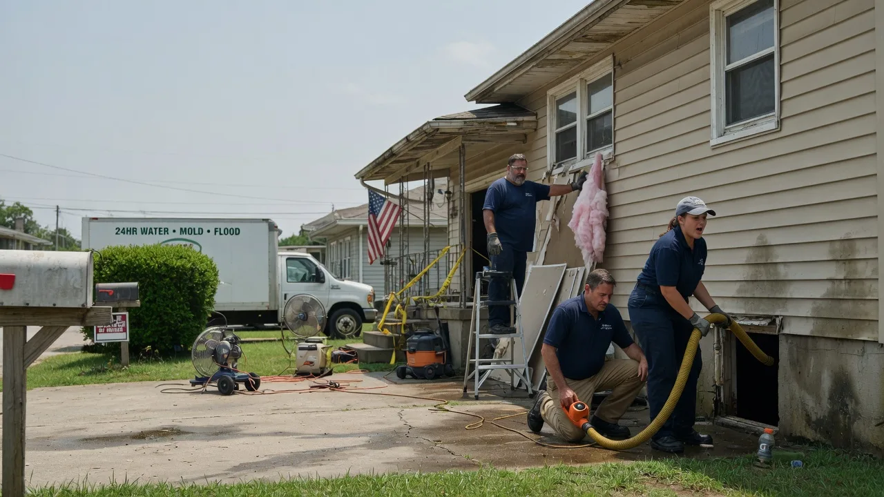 Water Damage Repair in Nome, TX near me